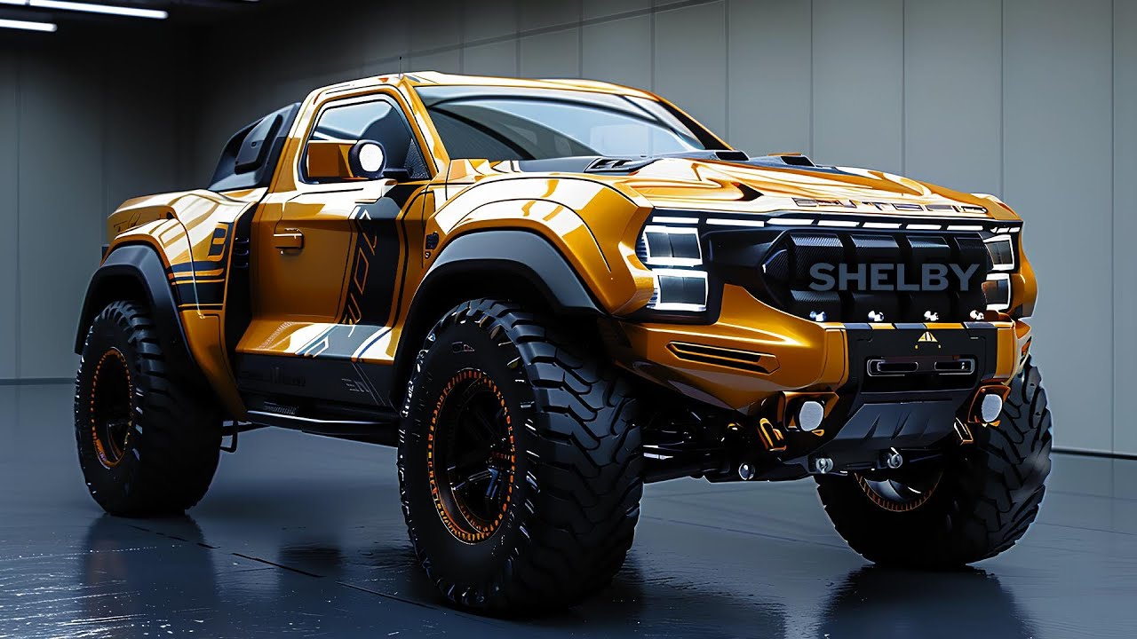 FINALLY!! 2025 Shelby Pickup Introduced - The Strongest Pickup is