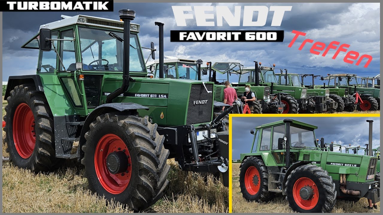 Fendt Favorit 600er-Treffen / 612s RÜFA / 622 Nasenbär
