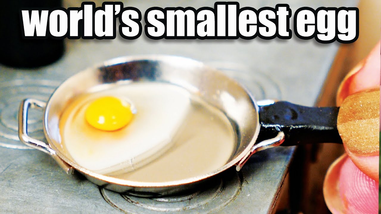 Where do I get my TINY eggs?  | How To Cook That Ann Reardon | Cooking the worlds smallest eggs