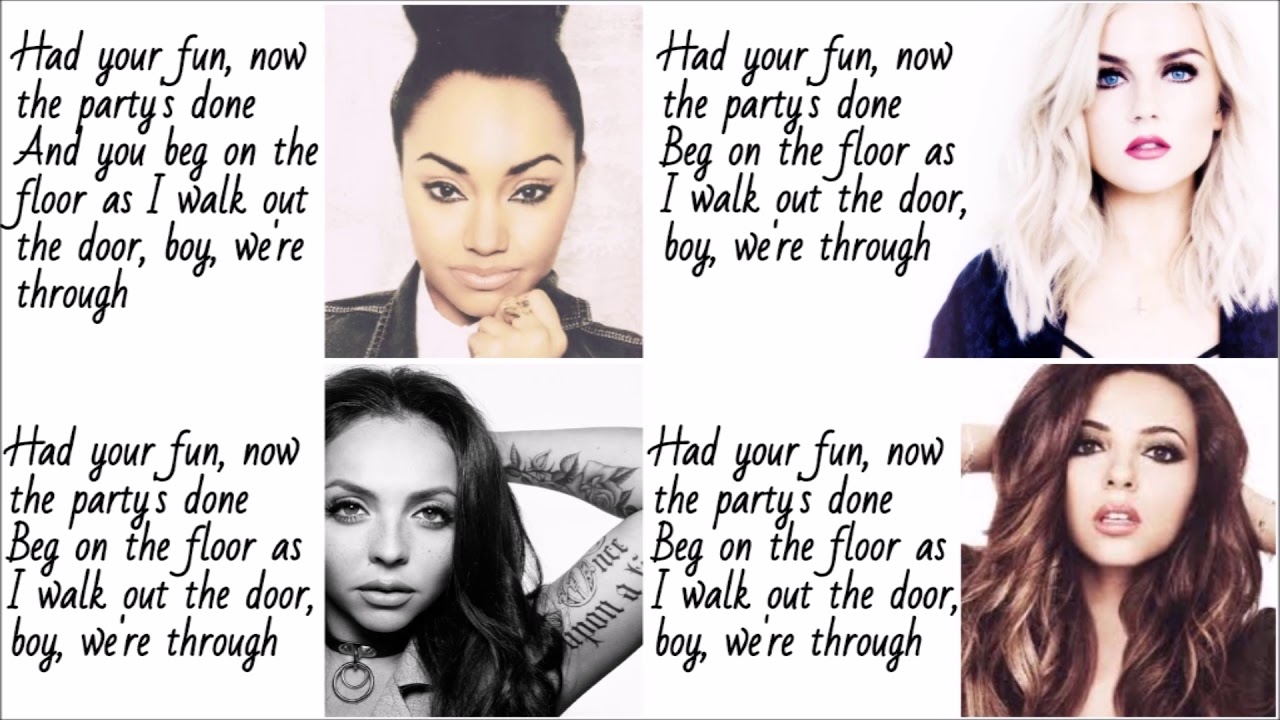 Little Mix The End (Lyric Video) YouTube