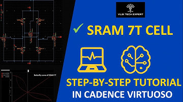 Design of SRAM 7T Cell in Cadence Virtuoso and SNM Plot #cadence #virtuoso #SRAM