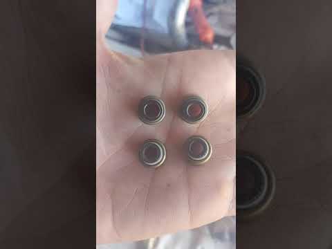 Замена маслосьемных колпачков 1jzfse