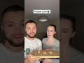 My british fiance trying polish products #couple