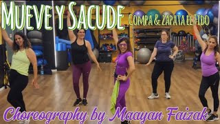 Mueve Y Sacude - Compa & Zapata El Fido | Choreography by Maayan Faizak | Latin Cardio |Merengue