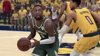 Milwaukee Bucks vs Indiana Pacers - NBA Playoffs 2024 Game 3 Full Game Highlights (NBA 2K24 Sim)