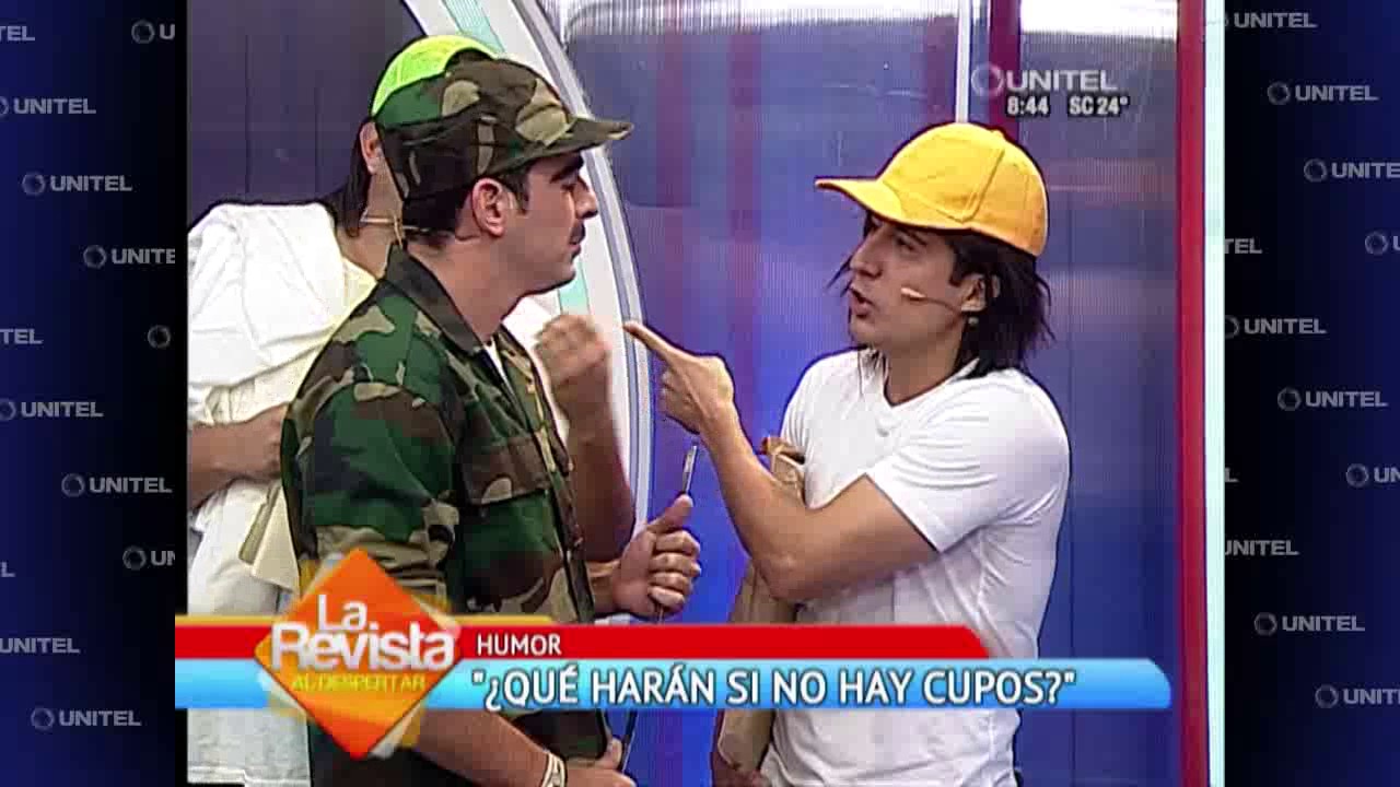 Humor: Estos jóvenes dicen estar preparados que para ser pre militares