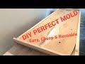 How to create a perfect mold for epoxy tables/river tables