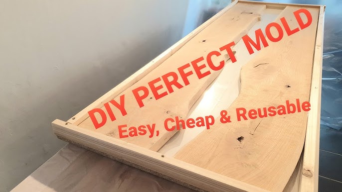 How To Make A Reusable HDPE Epoxy Resin Table Mold 