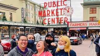 SEATTLE Day Trip | Seattle Fish Guys | Pike Place Market | Beecher's | Pike Place Chowder