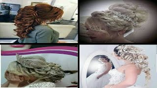 أجمل تسريحات عرائس فخمة 2019 تجعلهم ملكات جمال  most beautiful hair styles for wedding