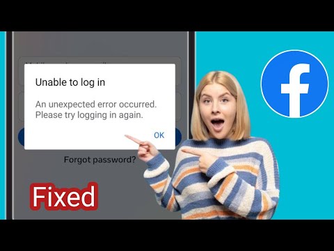 Facebook Giriş Yapılamıyor Sorununu Düzeltme 2024 | Beklenmedik bir hata oluştu hqdefault