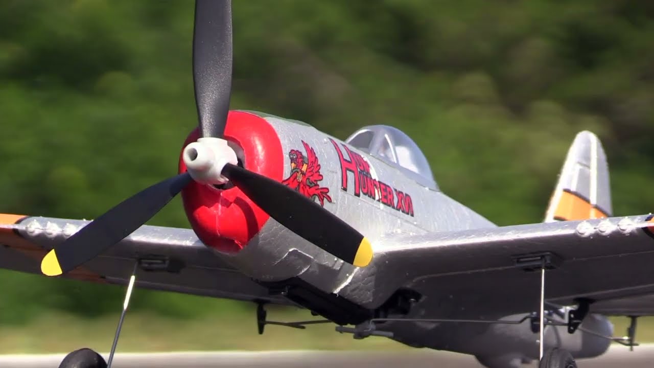 P-47 Thunderbolt Micro RTF Airplane with PASS (Pilot Assist Stability Software) System