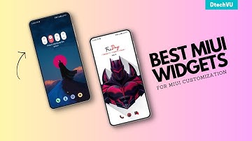 Best MIUI Widgets Part-2 | Best MIUI Themes with Beautiful Widgets to Customize MIUI