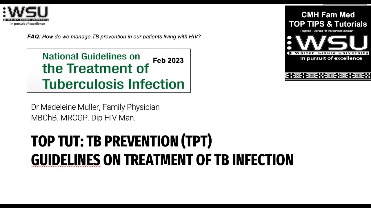 TOP TUT: TPT Infection Sept 2024