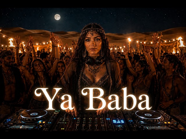 YA BABA 🔥 Arabic Afro House Remix Viral Club Music | Desert Party Vibes
