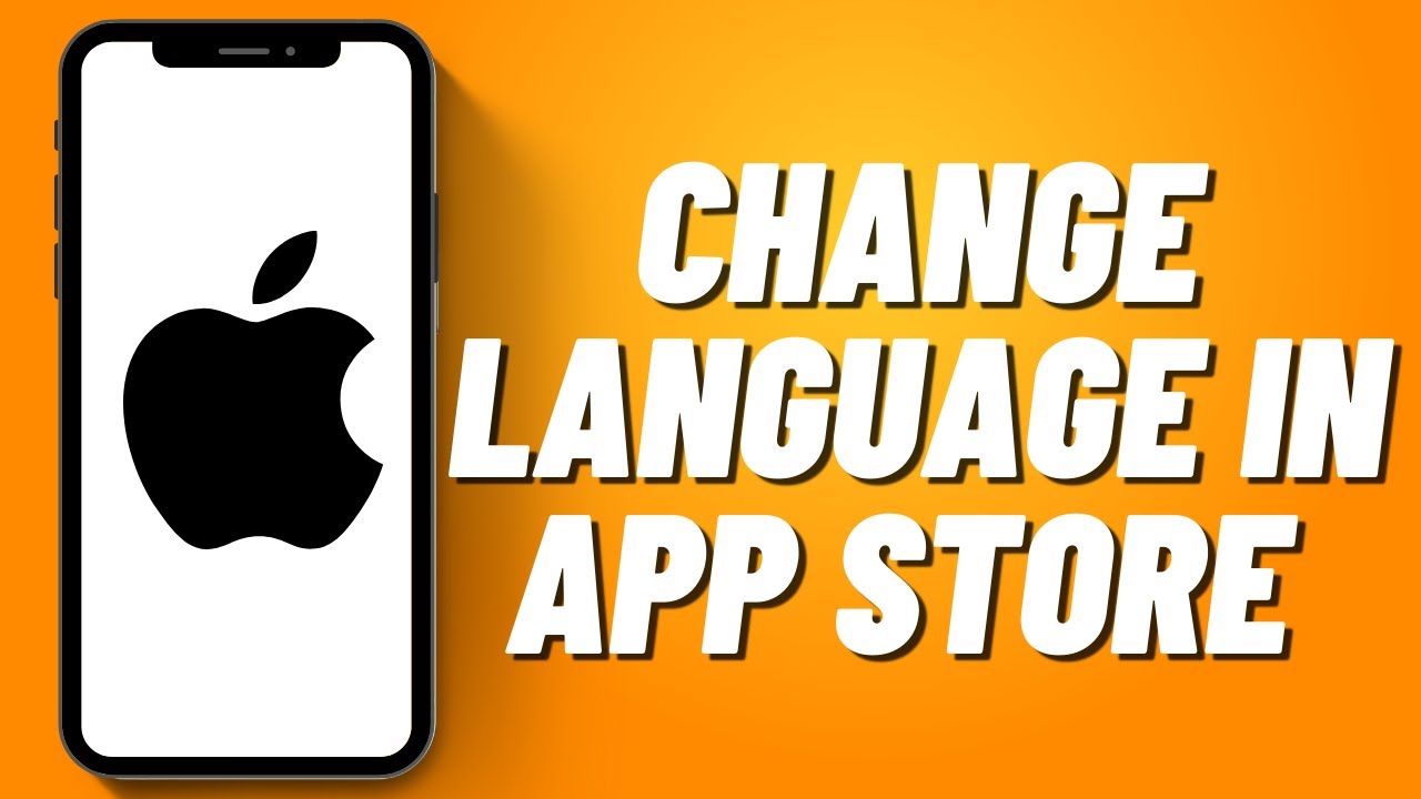 How to Change Language in App Store on iPhone (2023) - YouTube