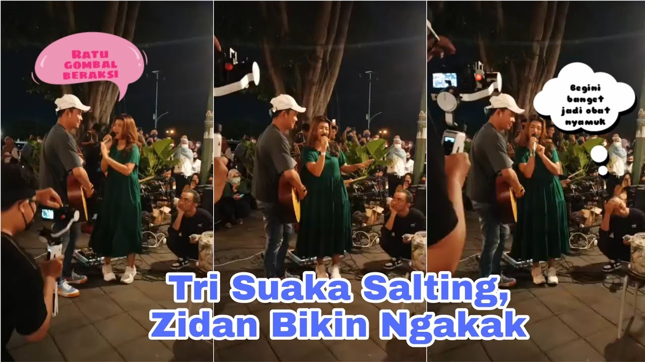 BIKIN BAPER!! MOMENT NABILA GOMBALIN TRI SUAKA SAAT NGAMEN