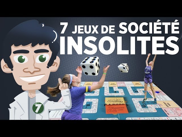 7 jeux de société insolites - YouTube