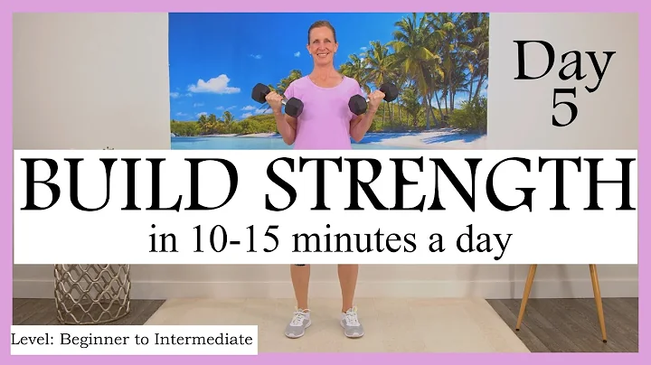 Strengthening Exercises for Seniors and Beginners / Manageable Workout / Day 5