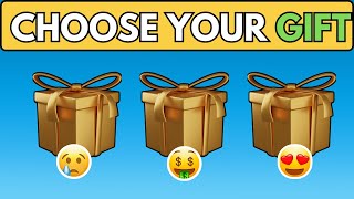 Choose Your Gift! | 3 giftbox Challanges | How lucky are you? #giftbox #luckyperson #quiz