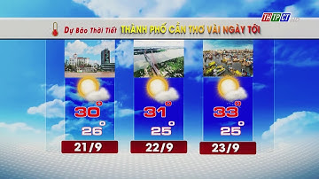 Dự báo thời tiết TP. Cần Thơ 20/9/2024 | THTPCT