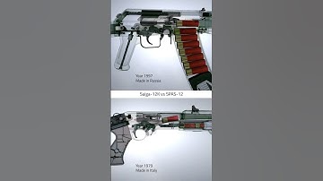 Saiga 12K vs SPAS 12