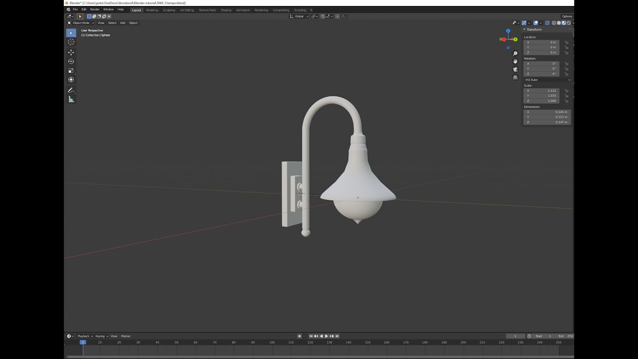 Lær blender - del 1 Modellering - YouTube