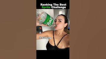 Ranking The Best Sprite Challenges 🍾