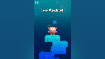 Stack Jump Underwater Challenge levels 3, 4 and 5 with pig character