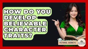 How Do You Develop Believable Character Traits? - Fictional Journeys