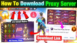 How To Download Proxy Server In Free Fire Free Fire Proxy Server Proxy Server Free Fire