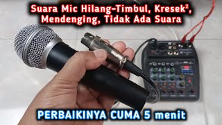 Cara Perbaiki Mic Yang Rusak - Memperbaiki Microphone Kabel