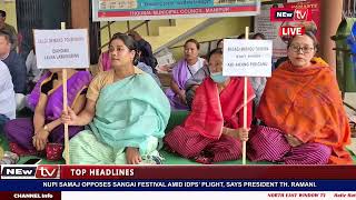 Tmc Gi Staff Singna Thoubal Wangmataba Da Leiba Council Asigi Office Complex Ta Wakat Mifam Famkhre