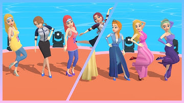 Dress Up Sisters 👰👗💄 All Levels Gameplay Android,ios