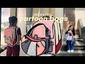unboxing a 2D cartoon backpack 🎀✨| jumpfrompaper bags + pack with me for class