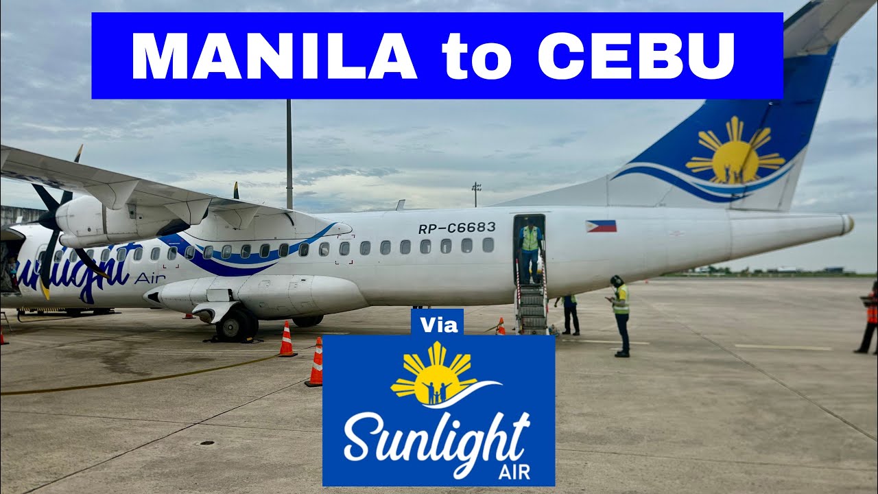 ATR 72 SUNLIGHT AIR | Manila - Cebu | TRIP REPORT