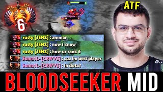 ATF brings back DOTA 1 days with BLOODSEEKER in MID LANE! - Only Legend knows..'
