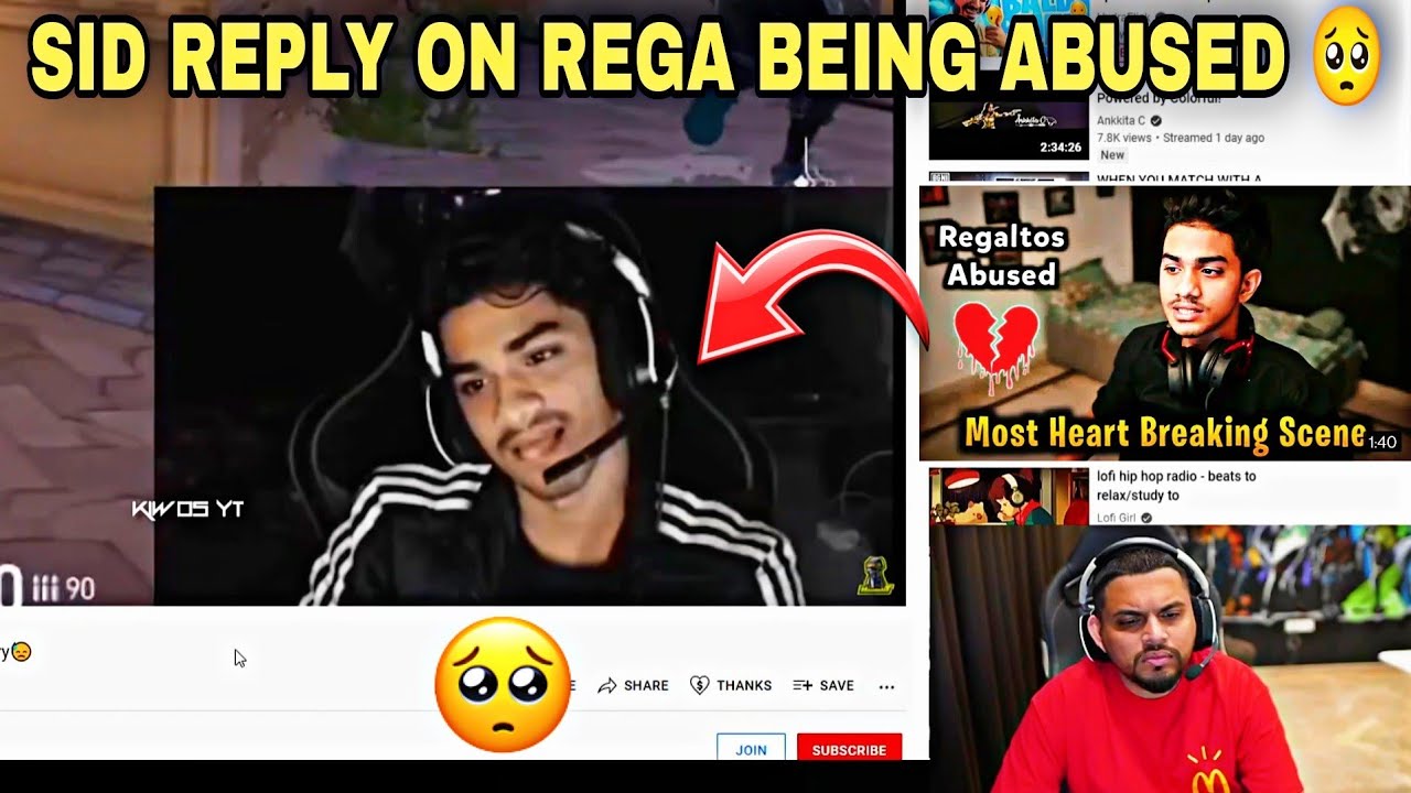 SID ON REGA BEING ABUSED 🥺💔
