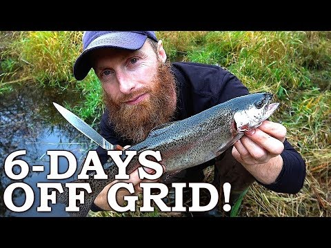 off-grid-cabin-survival-challenge!-(day-2-of-6)-|-catch-and-cook-rainbow-trout