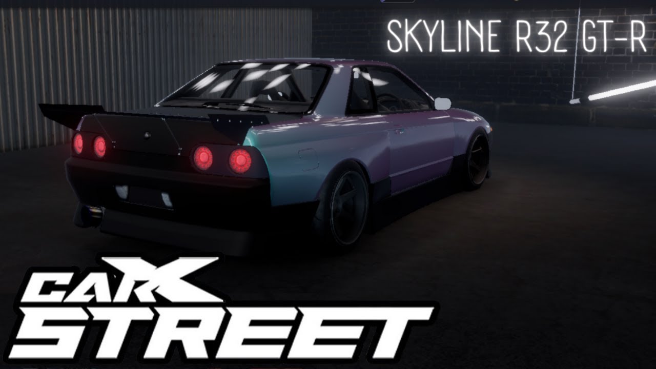 CarX Street gameplay #5 l Nissan Skyline R32 GT-R l KANJO SPIRIT club ...