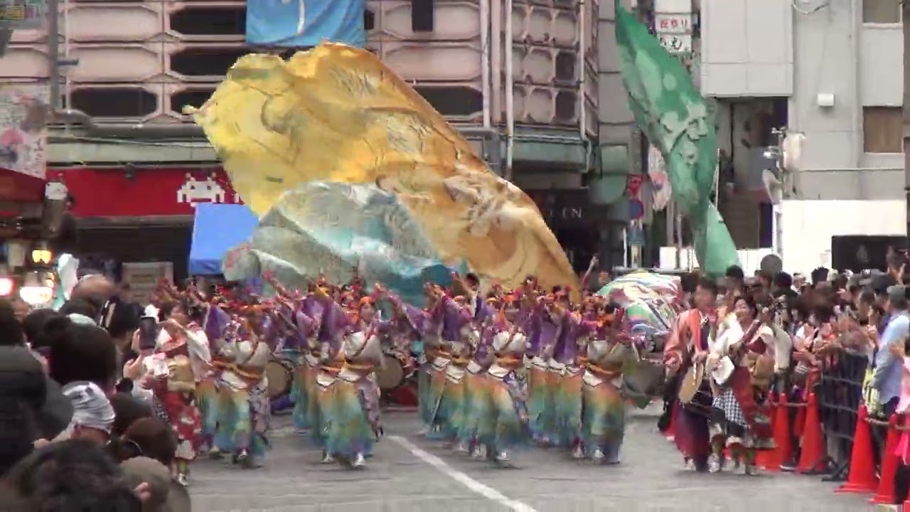 倭奏@2025東京よさこい ☆四商店街通り