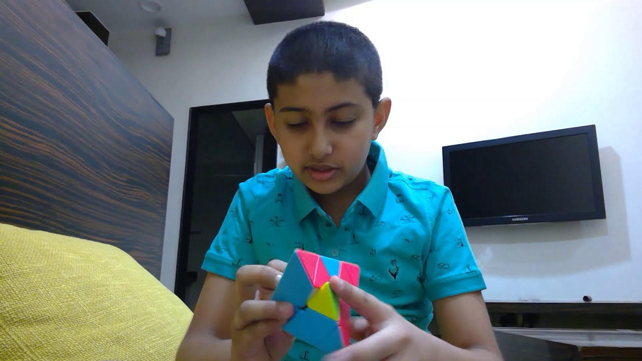 How to solve triangle rubiks cube - YouTube