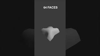Cloth Simulation🔥 from 1 Face to 4096 Faces #blender #3dart #3danimation #clothsimulation #learning