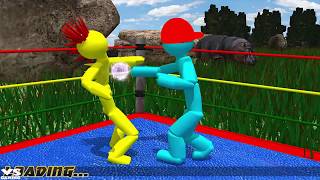 Stickman Wrestling : Stickman Fight Game 2018 - Android GamePlay Full HD screenshot 2