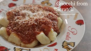 How To Make EASY Gnocchi From Scratch | Home Cooking