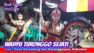 TARI KUDA LUMPING PUTRI || WAHYU TURONGGO SEJATI || DESA GINANDONG KEC.KARANGGAYAM, KEBUMEN