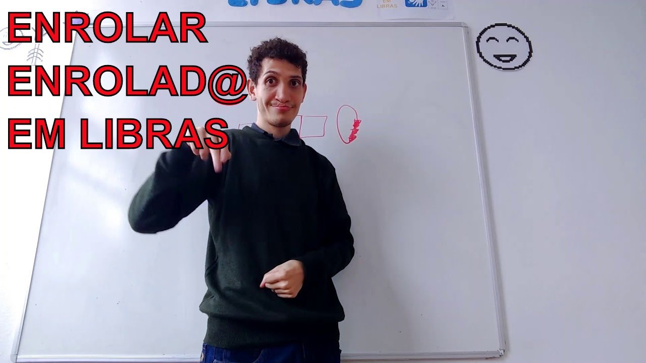 SINAL de ENROLAR | ENROLADO em LIBRAS - YouTube