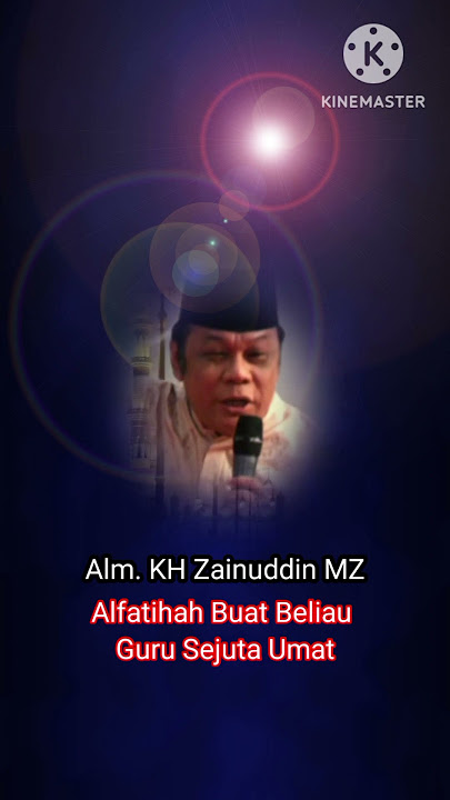 Alm. KH Zainuddin MZ Ceramah Surga Ada Di Telapak Kaki Ibu 🇮🇩 🇵🇸