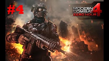 Modern Combat 4: Zero Hour - New World Order | Walkthrough Part 4 | No Commentary [FHD/60]