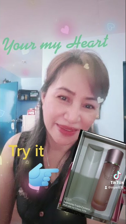 Reversing aging   Conscientious Facial Spray.